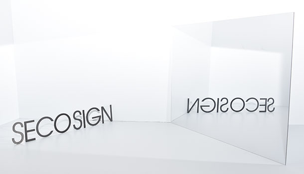 SECO Signs Acrylic Glass Mirror