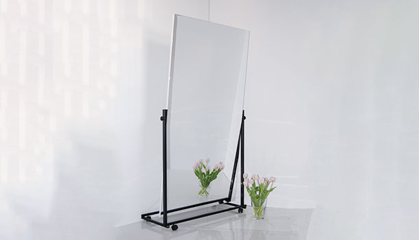 SECO Sign Mirror Stand