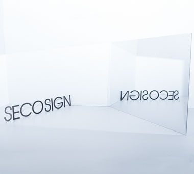 Acrylic Glass Mirror Silver