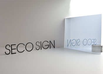 SECO Sign Two-Way Mirror