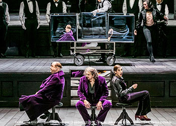 Two-Way Mirror for the Stage