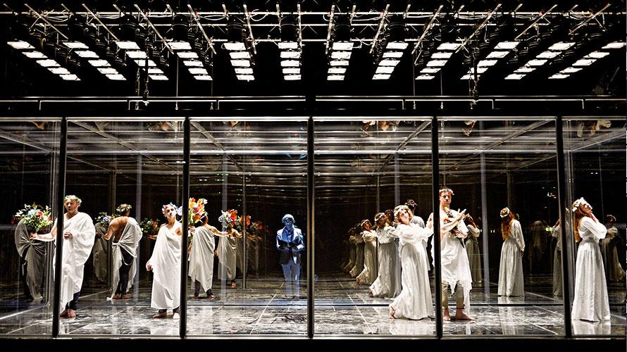 State Theater Hannover, Jo Schramm, French Revolution - stage mirror