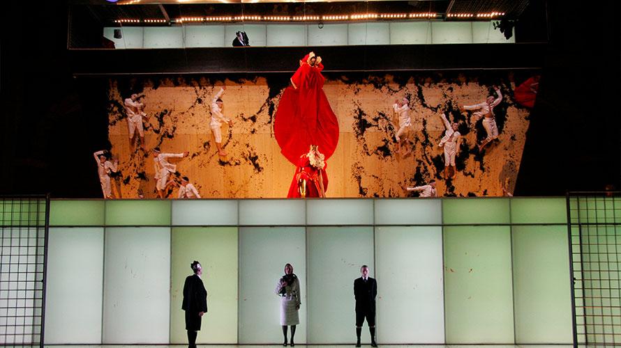 Salzburg Festival, Mitridate - stage mirror