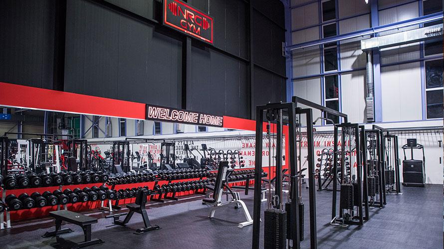 NRG Fitness - gym mirror wall