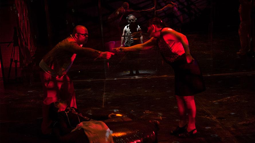 Theater Ramba Zamba - stage mirror