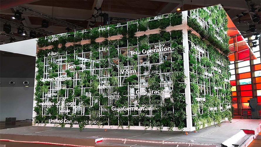 Cebit, Severich & Partner in Roetgen - art installation mirror