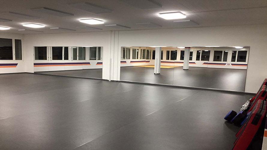 Martial arts school Wing Tsun, Glattbrugg - martial arts mirror